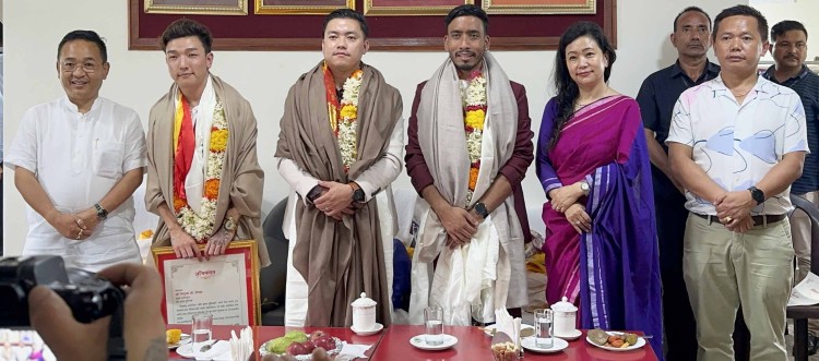 Rousing homecoming welcome for ‘Mero Voice & Mero Dance’ stars of Sikkim