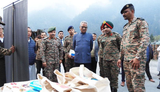 Governor dedicates Indian Army welfare projects for Lachen-Lachung region