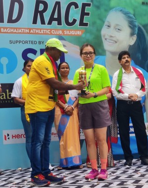 Hill runners triumph in Siliguri road race