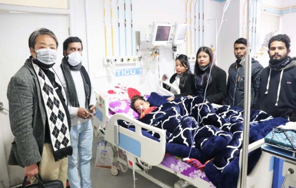 IHRC traces family of Nepal patient hospitalised in STNM Hospital, help sought for her treatment