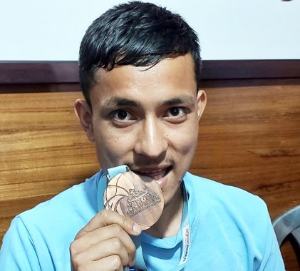 Sikkim’s Pritam Rai wins Bengaluru stadium run   