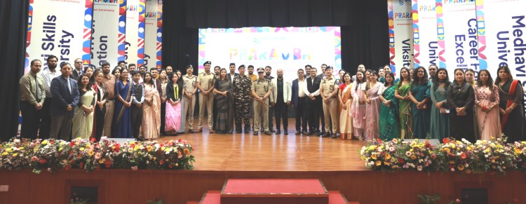 Medhavi Skills University welcomes new batch with police-led ‘Building Bonds’ session