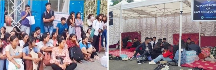 NEHU students’ hunger strike enters 8th day, Meghalaya Guv likely to intervene