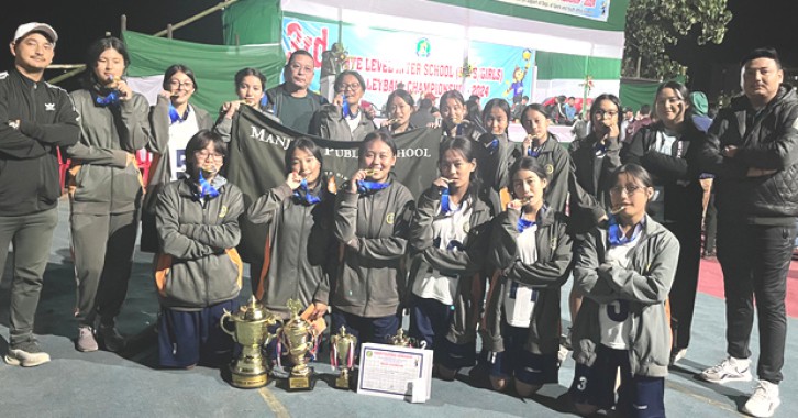 MPS girls win inter-school volleyball championship for third straight year