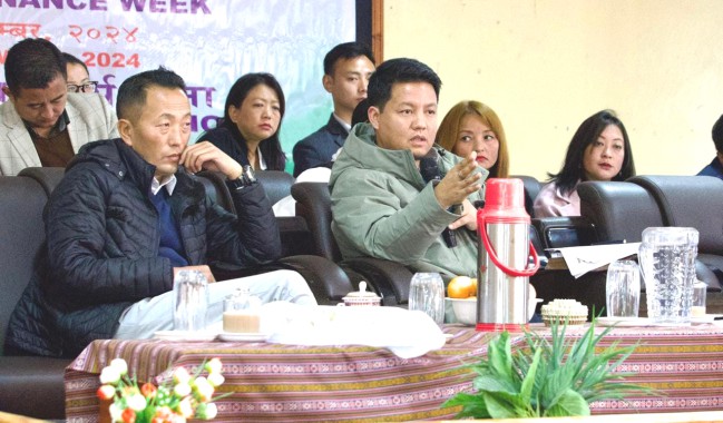 DISHA meeting held at Gyalshing