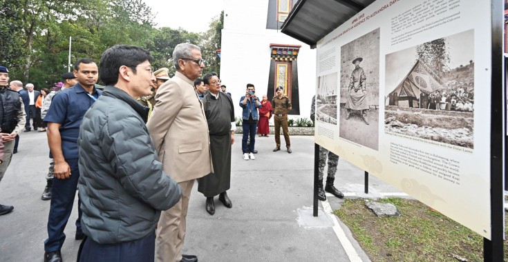 Governor inaugurates Alexandra David-Neel exhibition in Gangtok