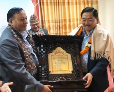 Dilli Raman Regmi International Peace Award for Chamling