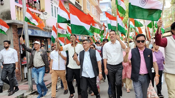 BJP Sikkim celebrates 50 Years of Statehood at Jorethang