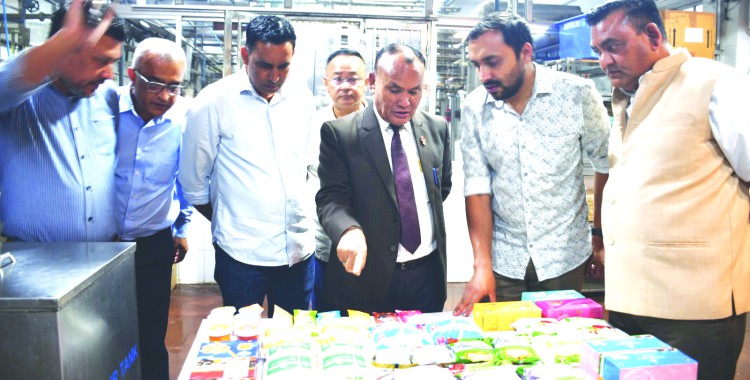 Minister Puran Gurung reviews operations and future development plans of Sikkim Milk Union