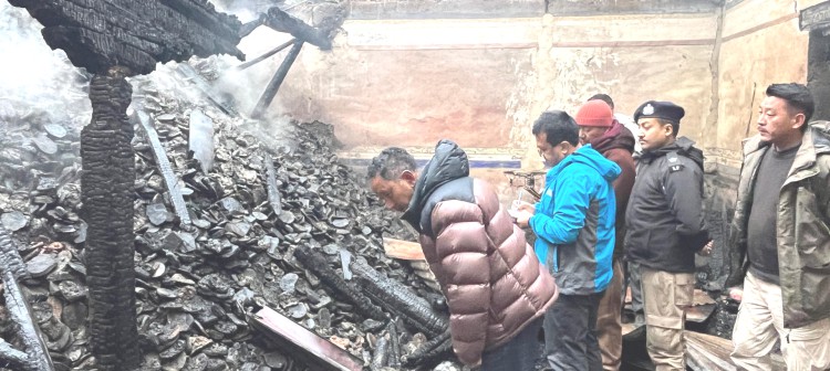 60-year-old North Sikkim monastery destroyed in fire  