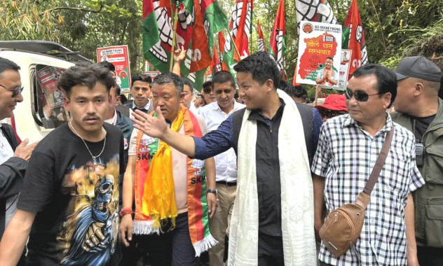 Indra Hang concludes election campaign in West Sikkim