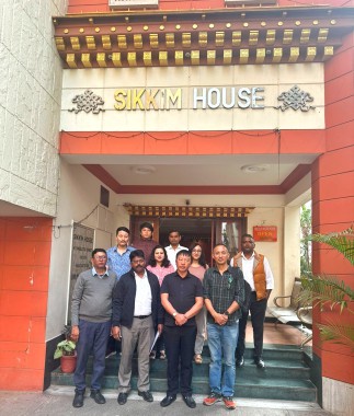 Tourism minister inspects Sikkim House in Kolkata