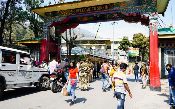 Intensified screening & checking at Sikkim entry points