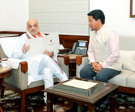 Indra Hang raises LT seat, tribal status issues with Home Minister