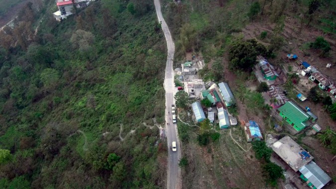 AT SIKKIM BORDERS