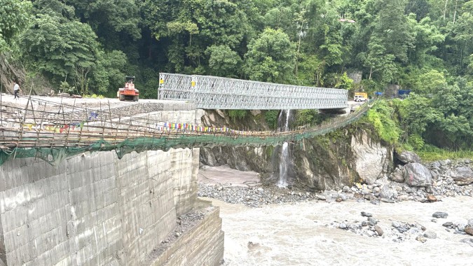 BRO restores vital North Sikkim link with new Sangkhalang Bridge 