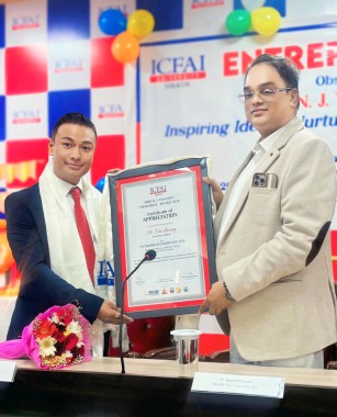 Omi Gurung honoured with NJ Yasaswy Memorial Award 2026