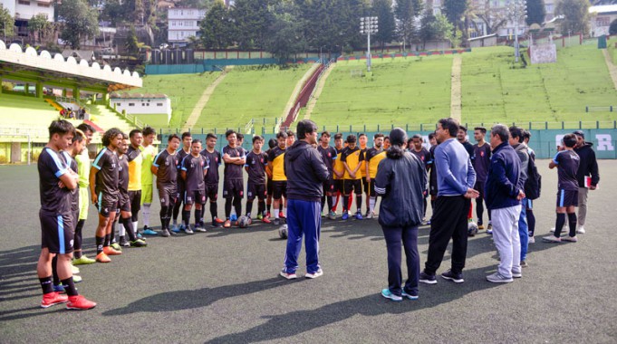 Sikkim Himalayan SC starts pre-season training, to focus on young players