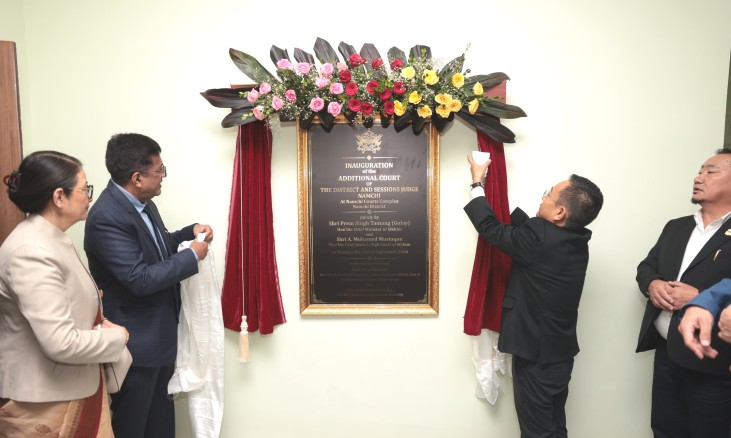 Additional Court of District & Sessions Judge inaugurated at Namchi