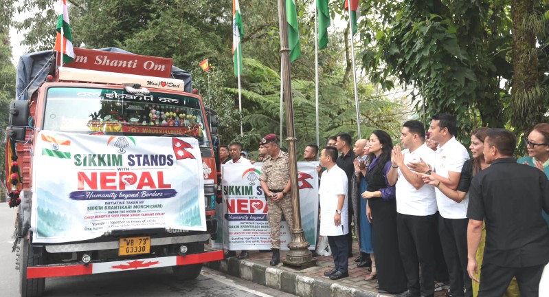 Sikkim sends relief team to flood-hit Nepal