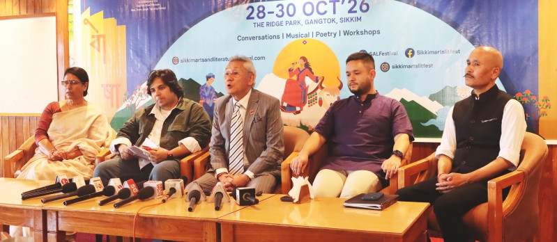Gangtok gears up for Sikkim Arts & Literature Fest 2026
