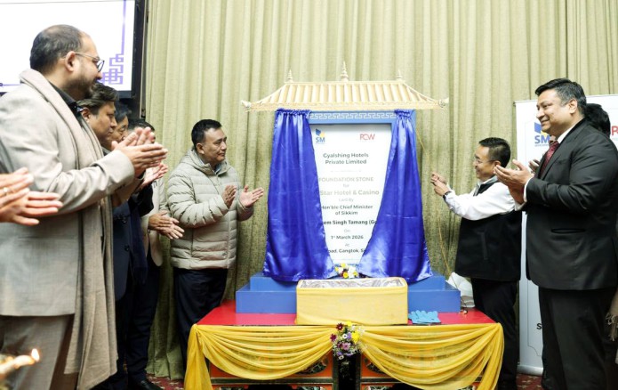 CM lays foundation stone for Hyatt Regency Gangtok
