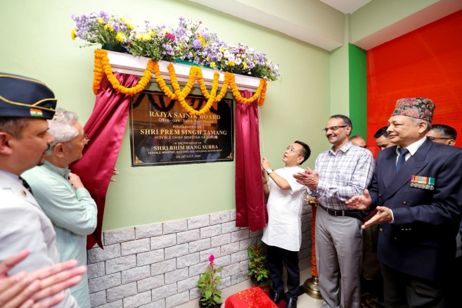 Chief Minister inaugurates Rajya Sainik Board Office-cum-Sainik Rest House