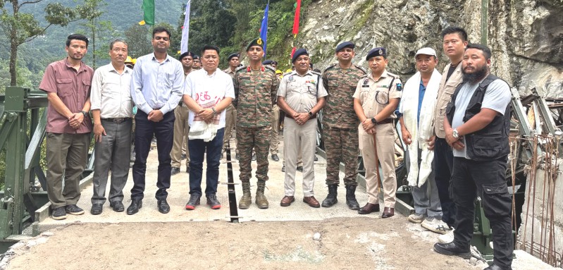 BRO restores Phee Khola Bailey Bridge in five days, reconnects Dzongu