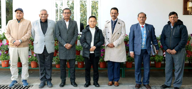 CM reviews progress of NHIDCL road projects in Sikkim