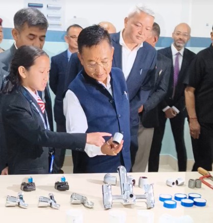 CM inaugurates STEAM Lab, shooting range at CMMS Assam Lingzey first anniversary event